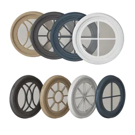 Full round accent window